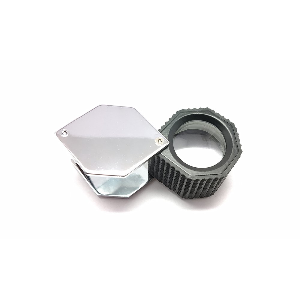 10X Eye Loupe Triplet (21mm) With Rubber Grip